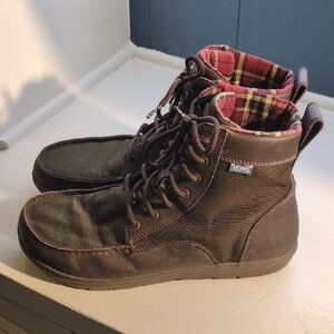 Lems Boulder Brown High-Top Boots
